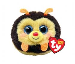 PELUCHE TY BEANIE BALLS - ZINGER L'ABEILLE PUFFIES 4